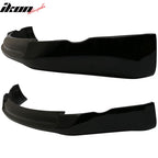 2003-2005 Nissan 350Z ING-S Style Paint Super Black #KH3 Front Lip PU