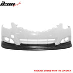 2010-2013 Nissan Altima Coupe V Style Front Bumper Lip Unpainted PU