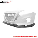 2019-2022 Nissan Altima IKFM Style Front Bumper Lip Unpainted PU