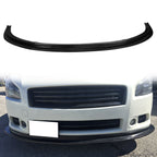 2009-2015 Nissan Maxima MDA Style Unpainted Black Front Bumper Lip PU