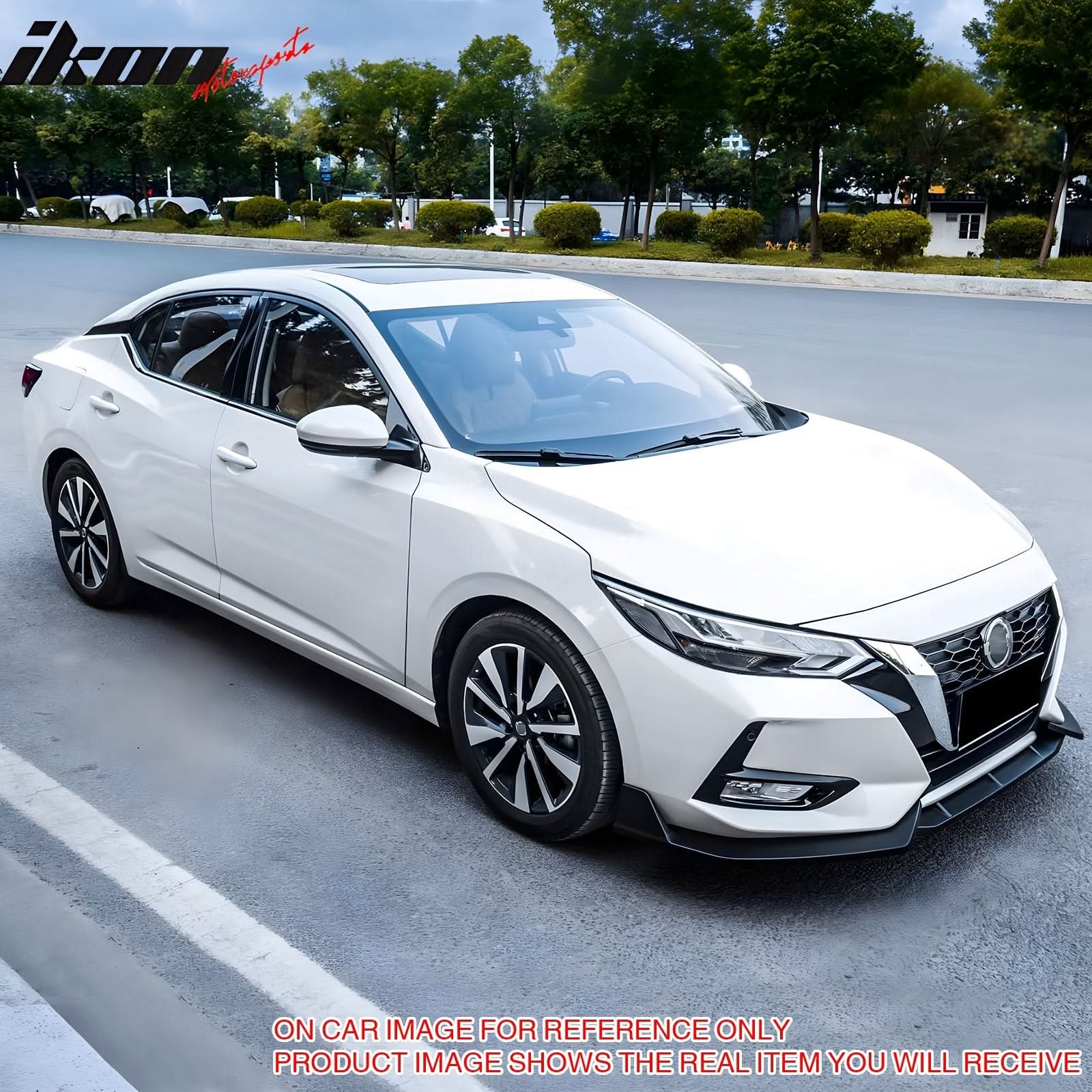 2020-2023 Nissan Sentra Sedan 3PCS Front Bumper Lip