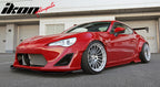 Universal GR Style Front Bumper Lip Spoiler Chin Splitter Unpainted PU