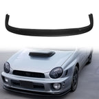 2002-2003 Subaru Impreza DP Style Unpainted Black Front Bumper Lip PU