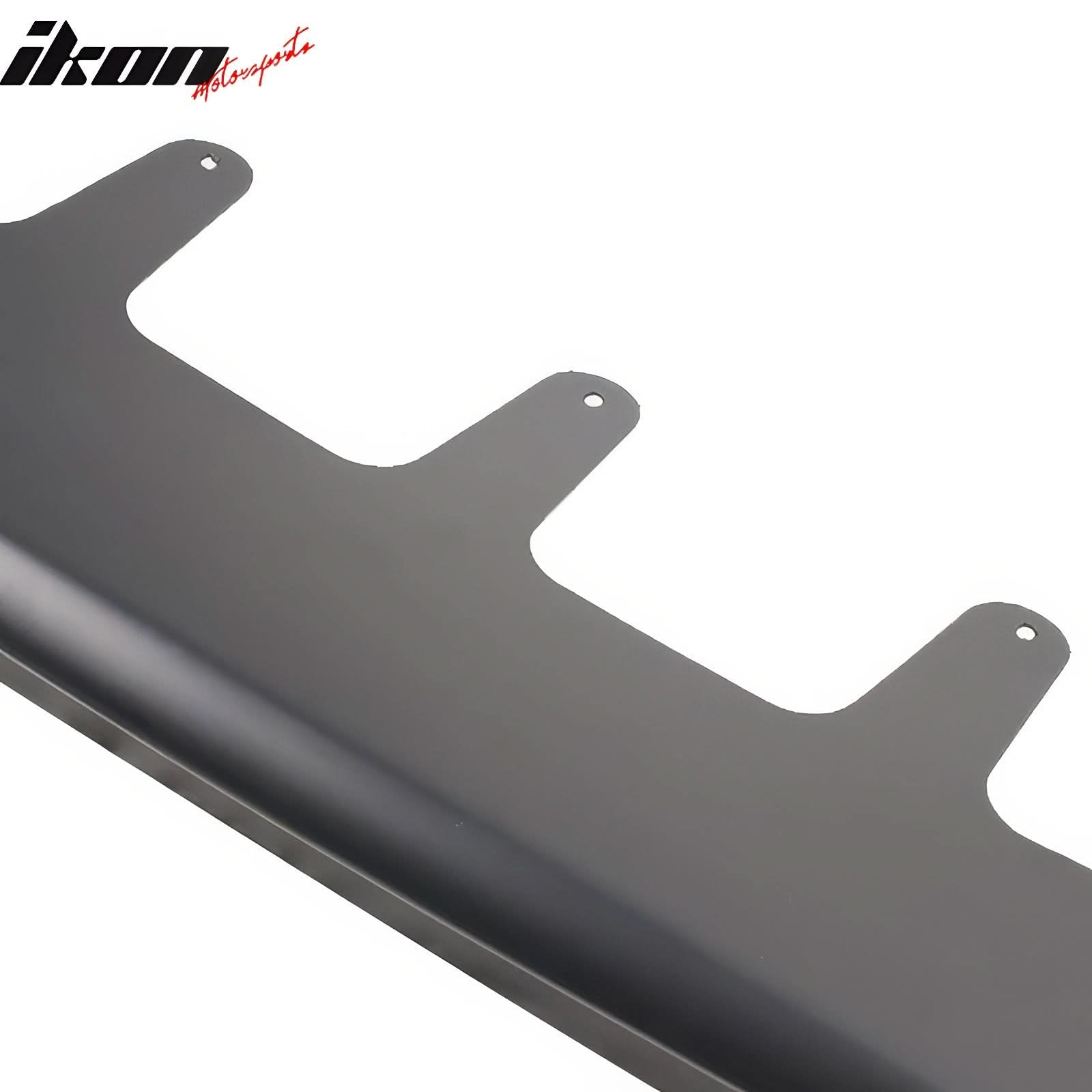 2002-2003 Subaru Impreza WRX Sedan PD Matte Black Front Bumper Lip PP