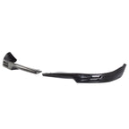 2002-2003 Subaru Impreza V2 Style Front Bumper Lip PU Unpainted Black