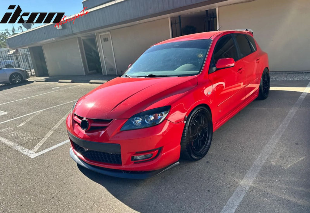 2007-2009 MazdaSpeed 3 04-08 Mazda 6 S/i Unpainted Front Bumper Lip PP
