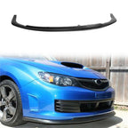 2008-2010 Subaru Impreza CS style Unpainted Black Front Bumper Lip PU