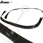 2008-2010 Subaru Impreza WRX Paint Obsidian Black Pearl 32J Front Lip