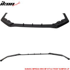 2015-2017 Subaru WRX STI MP MPX Painted Front Bumper Lip ABS