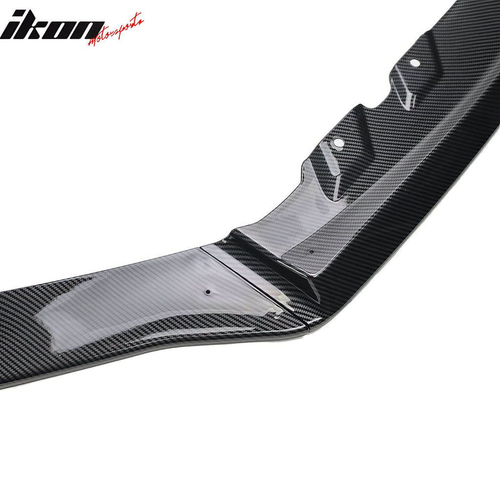 2015-2017 Subaru WRX STI MPX Carbon Fiber Print Front Bumper Lip PP