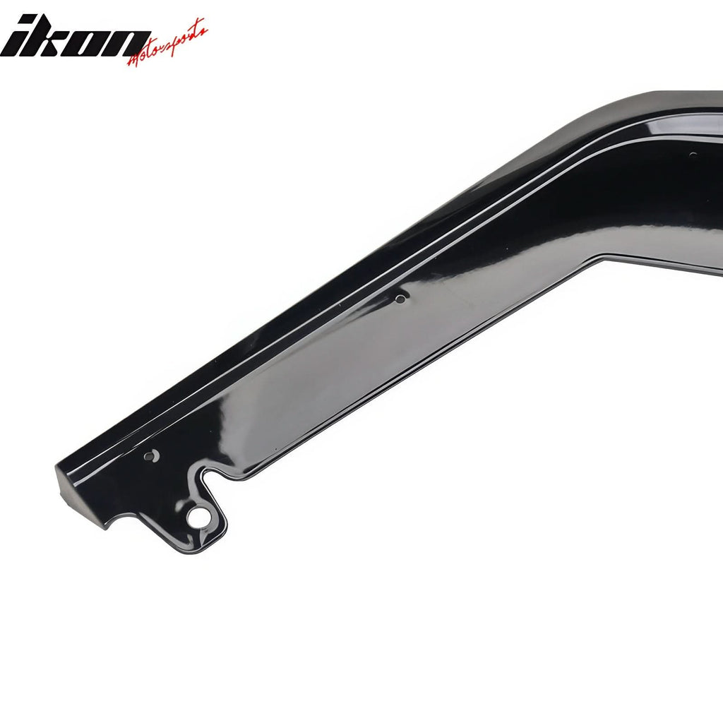 2015-2017 Subaru WRX STI MPX Style Gloss Black Front Bumper Lip PP 3PC