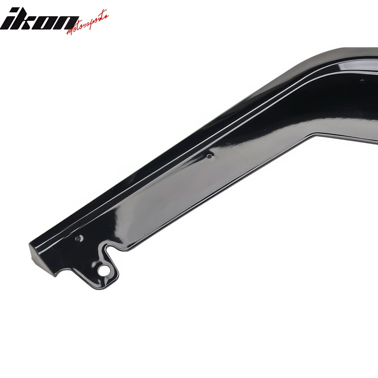 2015-2017 Subaru WRX STI MPX Style Gloss Black Front Bumper Lip PP 3PC