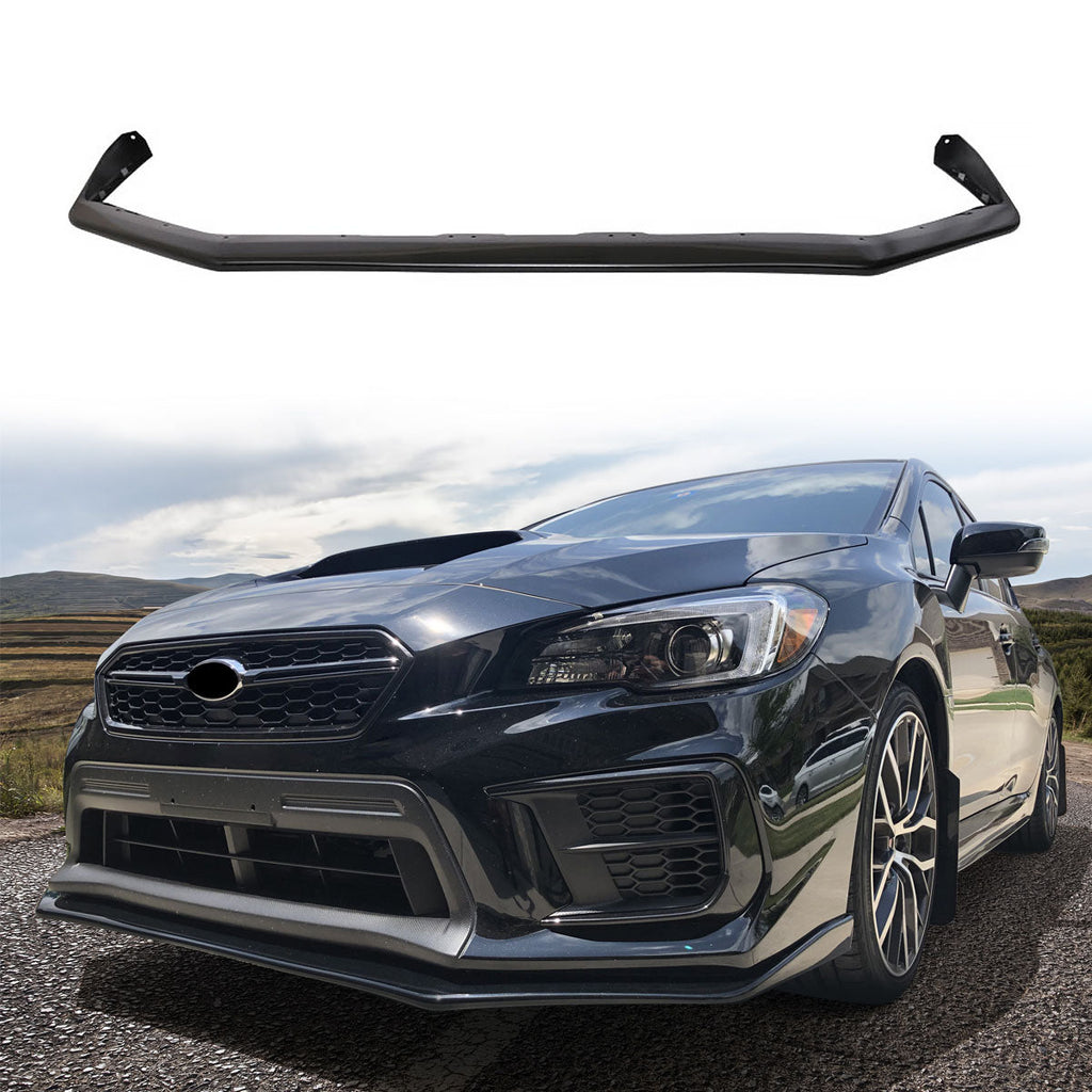 2015-2017 Subaru WRX STI V-Limited Style Front Bumper Lip Spoiler PP