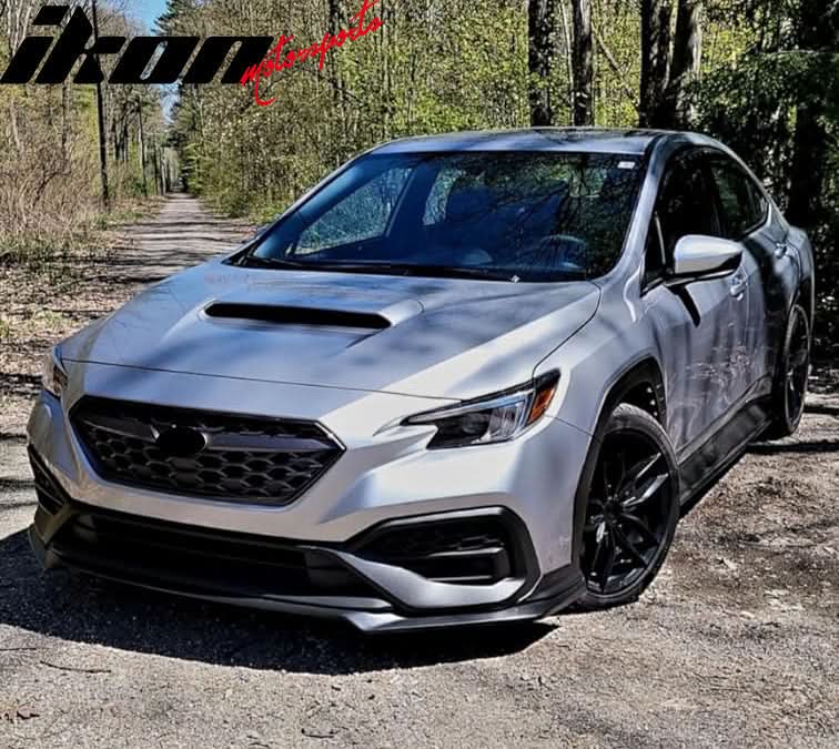 2022-2025 Subaru WRX STI Style Front Lip Splitter Unpainted Spoiler PP