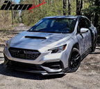 2022-2025 Subaru WRX STI Style Front Lip Splitter Unpainted Spoiler PP