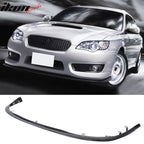 2008-2010 Subaru Legacy (JDM Bumper Only) Black Front Bumper Lip PU