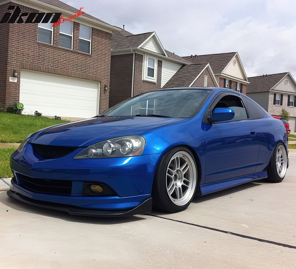 Universal CS2 Style PU Front Bumper Lip Lower Spoiler Unpainted