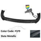 2018-2020 Toyota Camry XLE LE V2 Style Painted Front Bumper Lip PP 3PC