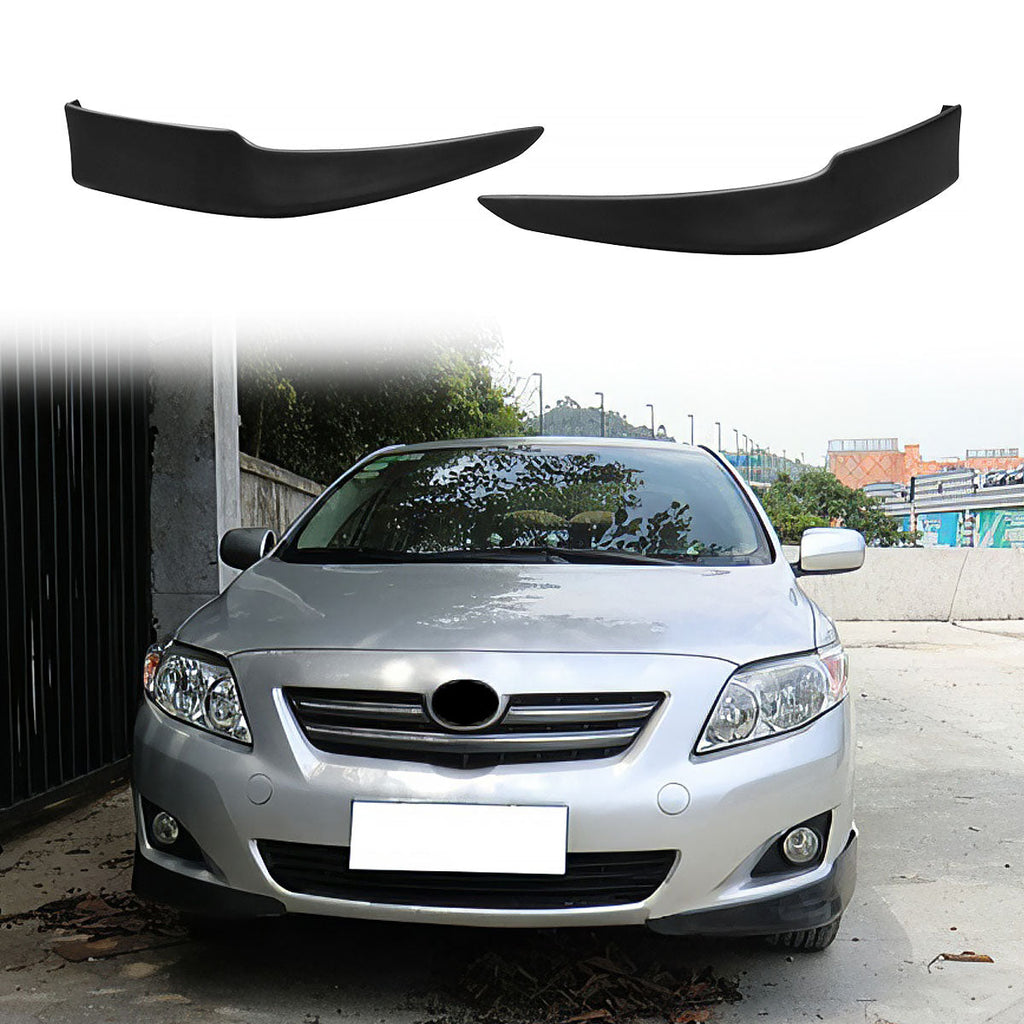 2009-2010 Corolla Lower Front Bumper Lip Splitter Spoiler PP