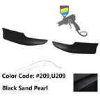 2011-2013 Toyota Corolla OE Style Front Bumper Lip Splitters PP