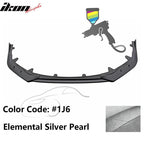 2020-2022 Toyota Corolla SE XSE 4Dr IKON Style Front Bumper Lip PP 3PC