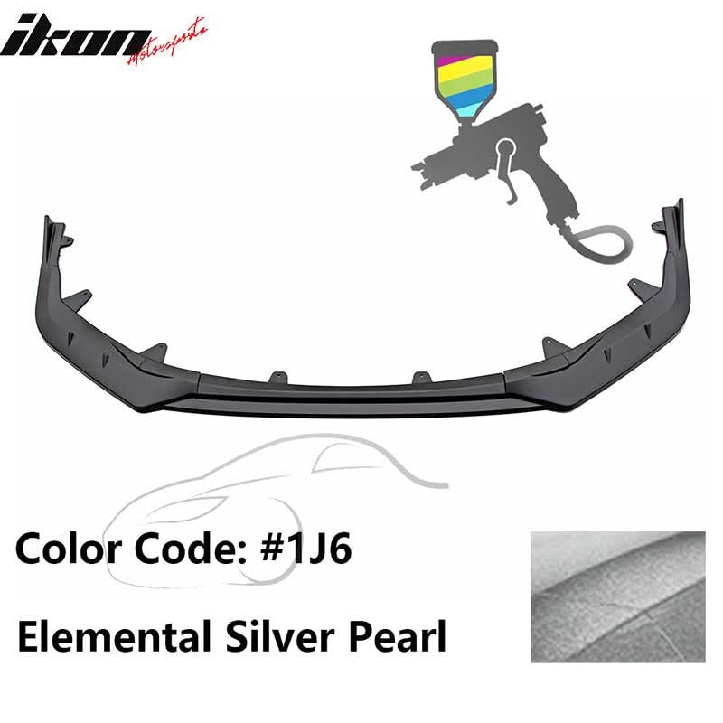 2020-2022 Toyota Corolla SE XSE 4Dr IKON Style Front Bumper Lip PP 3PC