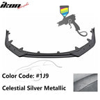 2020-2022 Toyota Corolla SE XSE 4Dr IKON Style Front Bumper Lip PP 3PC