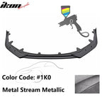 2020-2022 Toyota Corolla SE XSE 4Dr IKON Style Front Bumper Lip PP 3PC