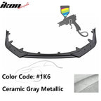 2020-2022 Toyota Corolla SE XSE 4Dr IKON Style Front Bumper Lip PP 3PC