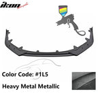 2020-2022 Toyota Corolla SE XSE 4Dr IKON Style Front Bumper Lip PP 3PC