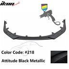 2020-2022 Toyota Corolla SE XSE 4Dr IKON Style Front Bumper Lip PP 3PC