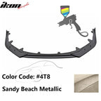 2020-2022 Toyota Corolla SE XSE 4Dr IKON Style Front Bumper Lip PP 3PC