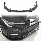 2020-2022 Toyota Corolla SE XSE 4Dr IKON Style Front Bumper Lip PP 3PC