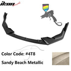 2020-2022 Toyota Corolla SE XSE C Style Front Bumper Lip PP 3PC