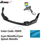 2020-2022 Toyota Corolla SE XSE C Style Front Bumper Lip PP 3PC