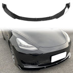 2017-2023 Tesla Model 3 4DR IKON Front Bumper Lip PP