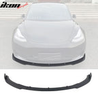 2017-2023 Tesla Model 3 4DR IKON Front Bumper Lip PP