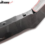 2017-2023 Tesla Model 3 Track Pack Gloss Black Front Lip Carbon Fiber