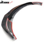 2017-2023 Tesla Model 3 Track Pack Gloss Black Front Lip Carbon Fiber