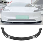 2024-2025 Tesla Model 3 IKON Style 3PC Front Bumper Lip PP