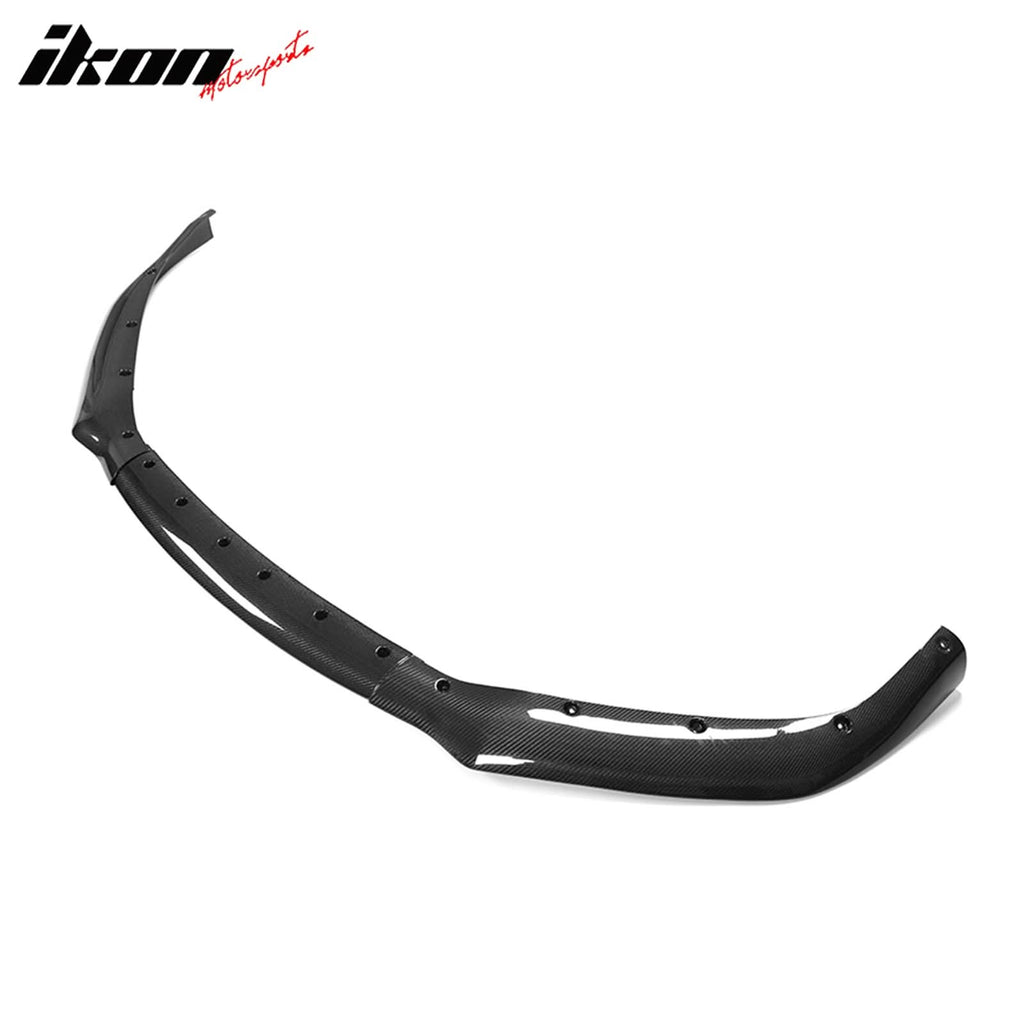 2017-2021 Tesla Model S Track Pack Carbon Fiber 3PC Front Bumper Lip