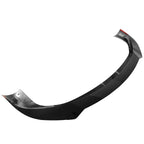 2021-2025 Tesla Model S Track Pack Style Front Bumper Lip Gloss Black