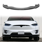 2016-2020 Tesla Model X MX Style Front Lip Splitter Carbon Fiber