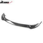 2020-2024 Tesla Y Track Pack Gloss Black Front Bumper Lip Carbon Print