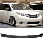 2011-2017 Toyota Sienna CK Style Front Bumper Lip Spoiler PU