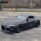 2020-2025 Toyota GR Supra A90 IKON Front Bumper Lip Gloss Carbon Fiber