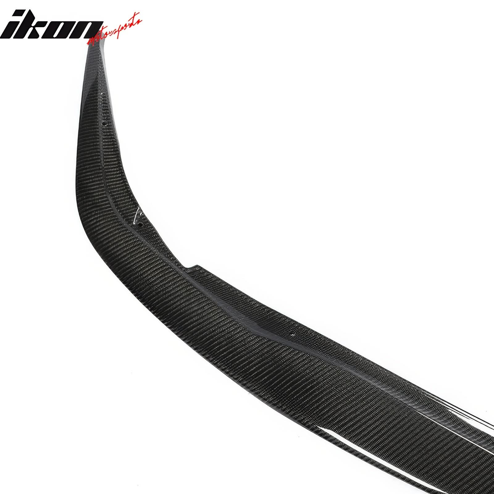 2020-2025 Toyota GR Supra A90 IKON Front Bumper Lip Gloss Carbon Fiber