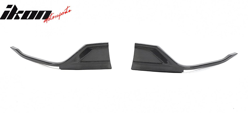 2020-2025 Toyota GR Supra MZ Speed Front Bumper Lip Gloss Carbon Fiber