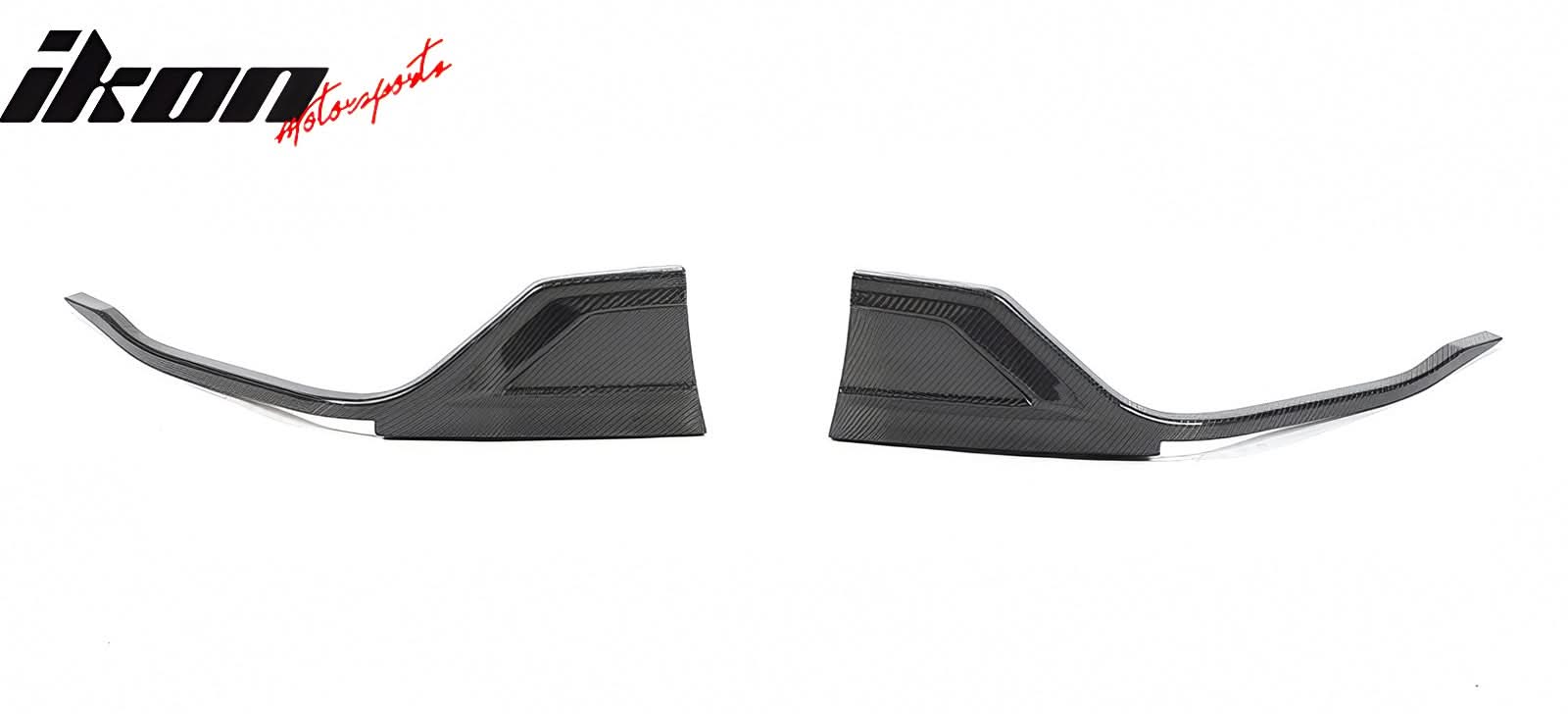 2020-2025 Toyota GR Supra MZ Speed Front Bumper Lip Gloss Carbon Fiber