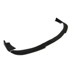 For Universal Black Front Bumper Lip Protector PU Spoiler Air Dam 3PC